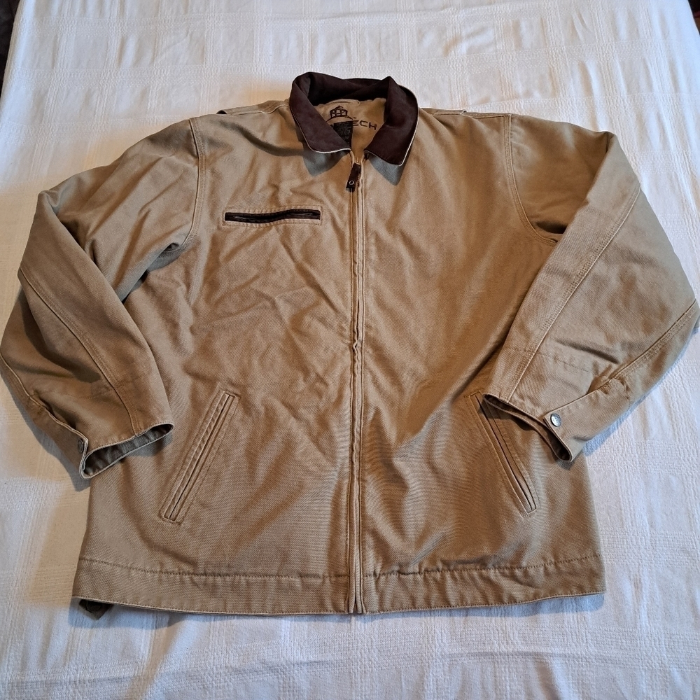 Stormtech men's large winter work jacket 50% wool lining CTW-1